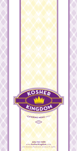 305-792-7988 www.kosherkingdom.com.