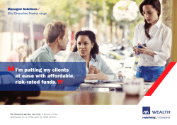 I`m putting my clients at ease with affordable, risk