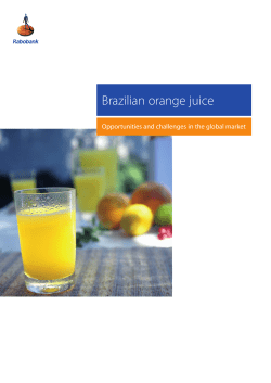 Brazilian orange juice