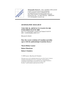 Does the recent evolution of Canadian mortality agree with the