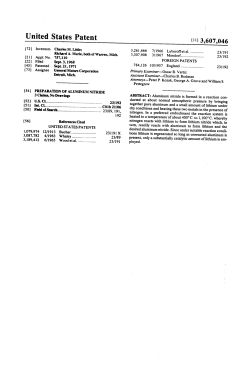 Preparation of aluminum nitride