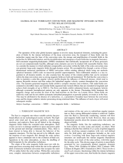 global-scale turbulent convection and magnetic