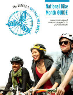 National Bike Month Guide - League of American Bicyclists