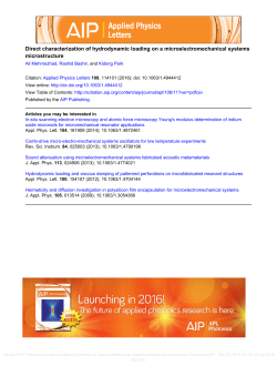 Direct characterization of hydrodynamic loading on a