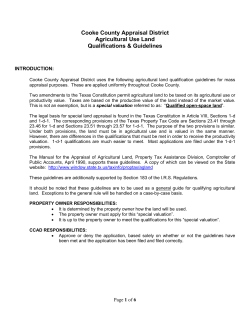 Cooke County Appraisal District