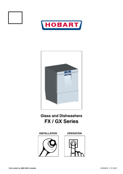 FX / GX Series - AS Catering Supplies