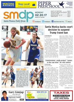 Gary Limjap - Santa Monica Daily Press