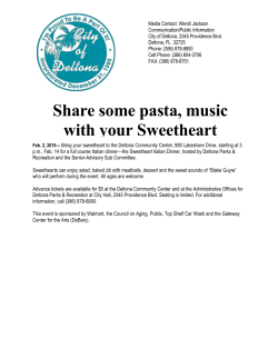 Share some pasta, music with your Sweetheart