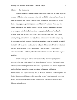 Healing from the Heart of a Culture