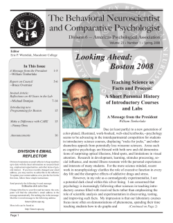 March 2008 - APA Divisions