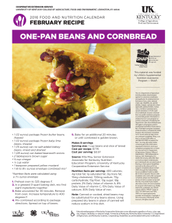one-pan beans and cornbread