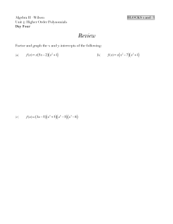 Day 4 - factor and graph II