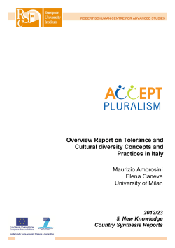 Theorising Return Migration - Cadmus, EUI Research Repository