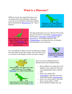 Dinosaur - WordPress.com