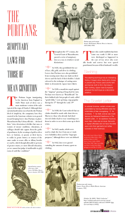 The Puritans - Digital Archives