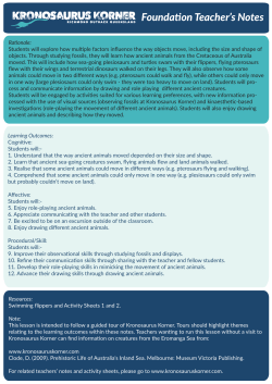 Foundation Year Lesson Kit