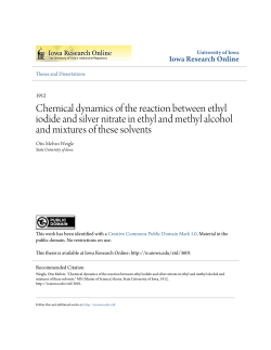 Chemical dynamics of the reaction between ethyl iodide and silver