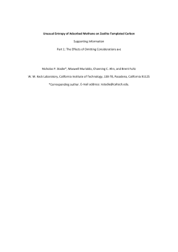 Unusual Entropy of Adsorbed Methane on Zeolite