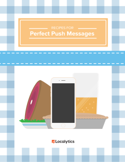 Perfect Push Messages