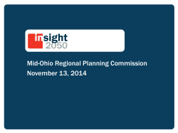 November 5, 2014 - Get Insight 2050