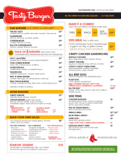 crispy chicken sandwiches all beef dog side items