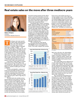 January 201 - Cornerstone Valuation Guam, Inc.