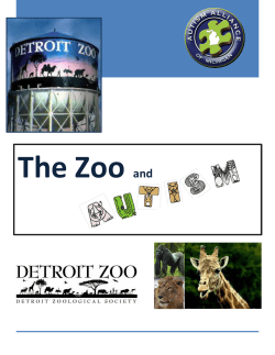 Detroit Zoo and Autism Narrative