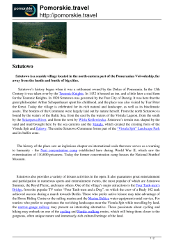 Sztutowo - pomorskie.travel