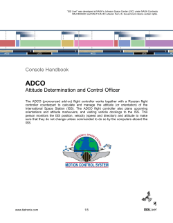 ADCO - ISSLive!