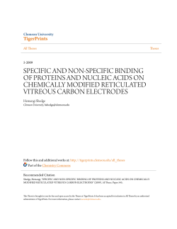 specific and non-specific binding of proteins and nucleic acids on