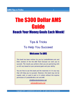 The $300 AMS Guide