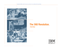 The 360 Revolution.
