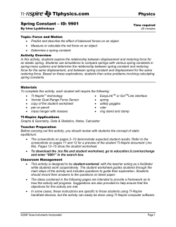 Teacher Notes PDF - TI Education