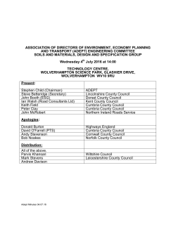 ASSOCIATION OF DIRECTORS OF ENVIRONMENT