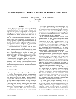 PARDA: Proportional Allocation of Resources for Distributed