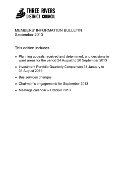 Decisions - Three Rivers District Council