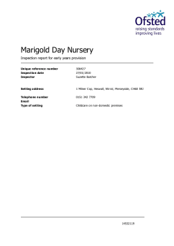 Marigold Day Nursery