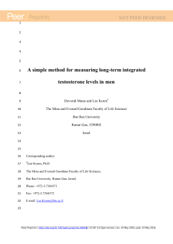 A simple method for measuring long-term integrated
