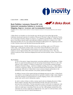 Book Publisher Automates Manual DC with Industrial