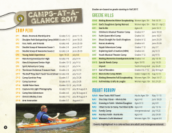 camps-at-a- glance 2017