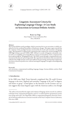 Linguistic Assessment Criteria for Explaining