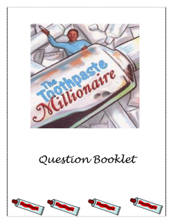Question Booklet - Royal Palm Charter School