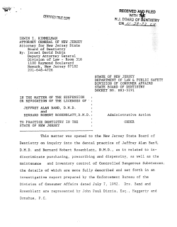 Order - Office of the Attorney General