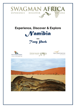 Namibia - Swagman Tours