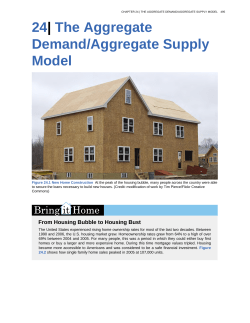 24# The Aggregate Demand/Aggregate Supply Model