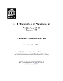 Censored Regressors and Expansion Bias