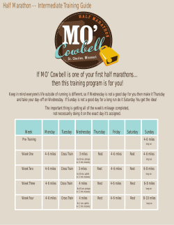 Intermediate - MO` Cowbell Marathon