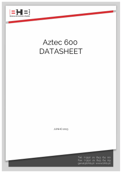 Aztec 600 DATASHEET
