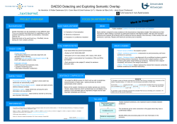 DAESO Detecting and Exploiting Semantic Overlap
