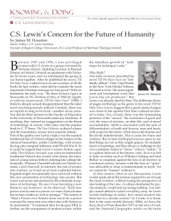 CS Lewis` Concern (Houston).indd